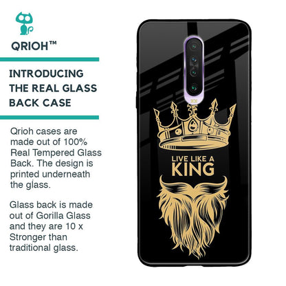 King Life Glass Case For Poco X2
