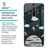 Astronaut Dream Glass Case For Poco X2