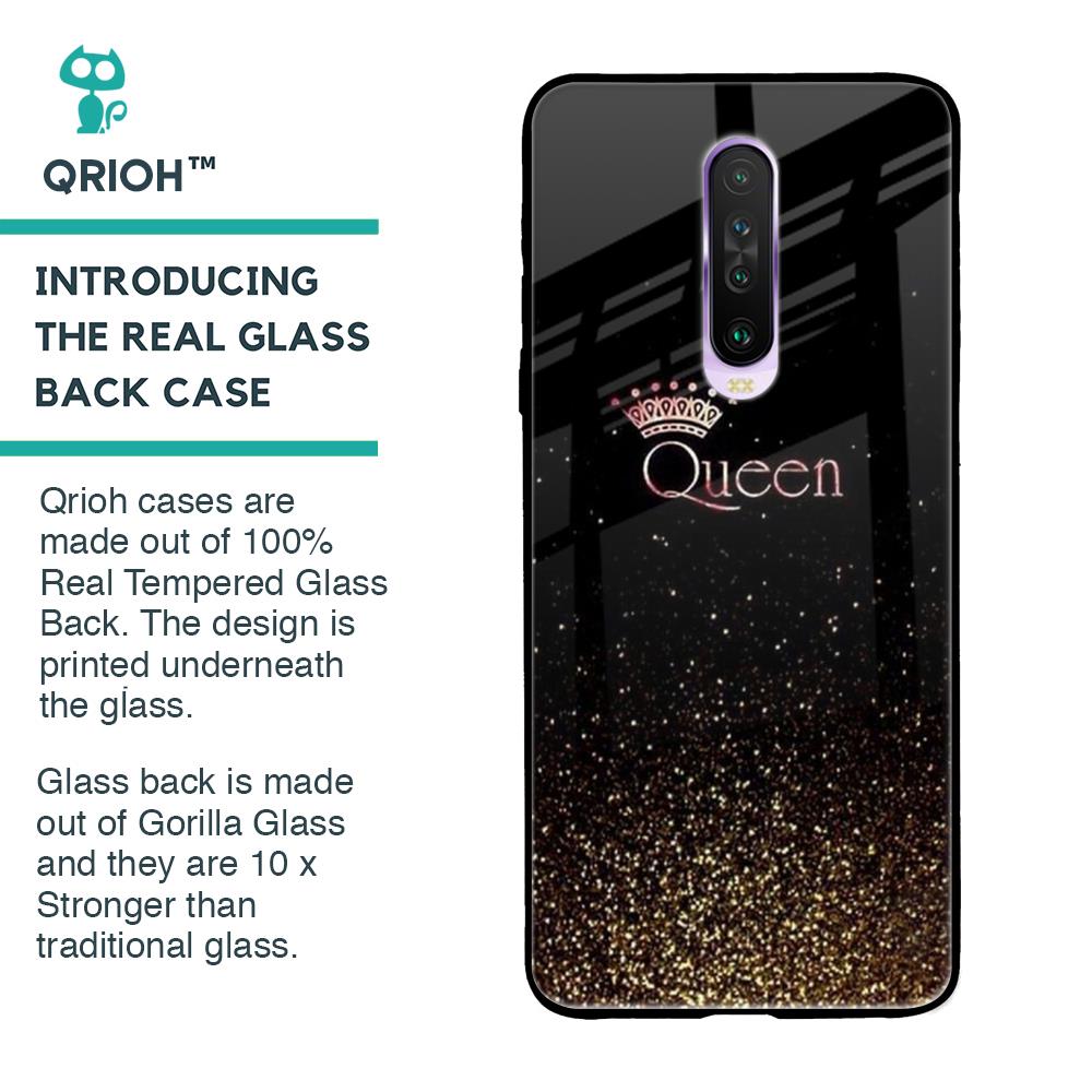 I Am The Queen Glass case for Poco X2