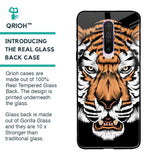 Angry Tiger Glass Case For Poco X2