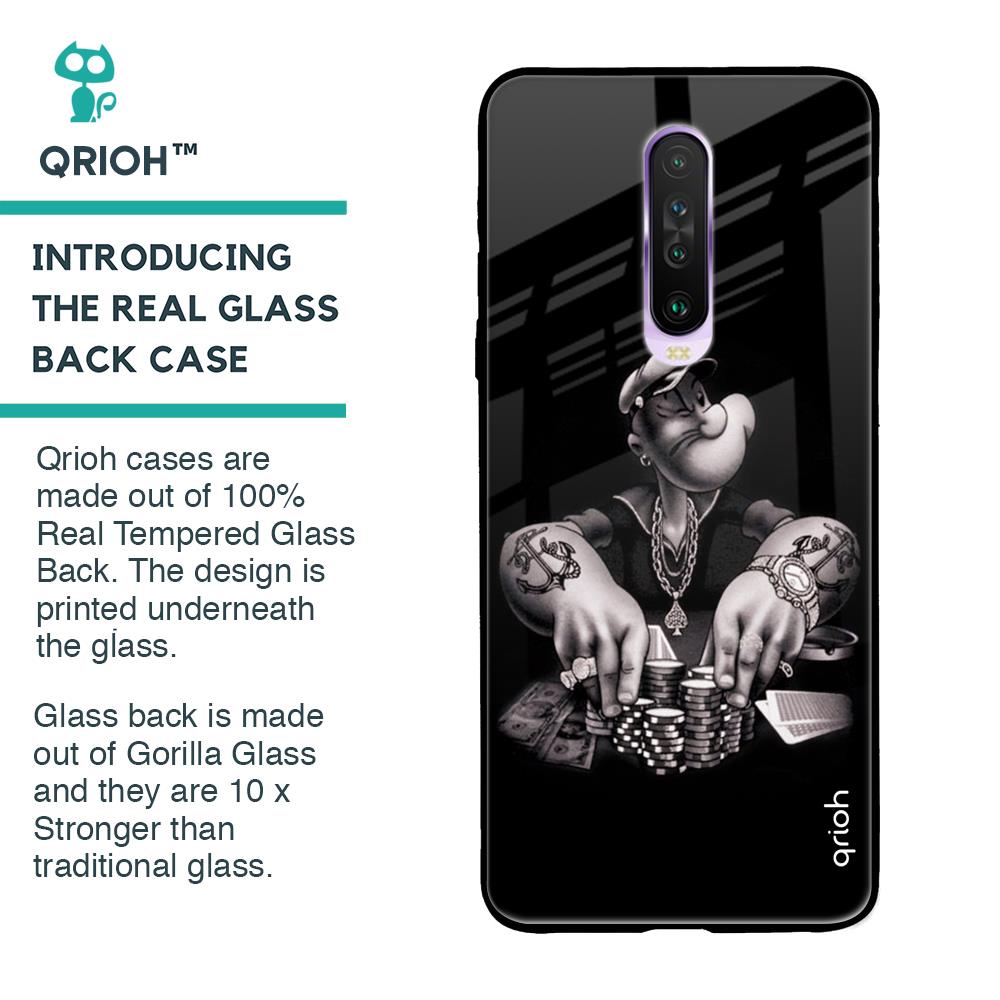Gambling Problem Glass Case For Poco X2
