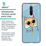 Adorable Cute Kitty Glass Case For Poco X2