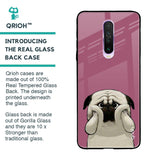 Funny Pug Face Glass Case For Poco X2