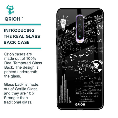 Funny Math Glass Case for Poco X2