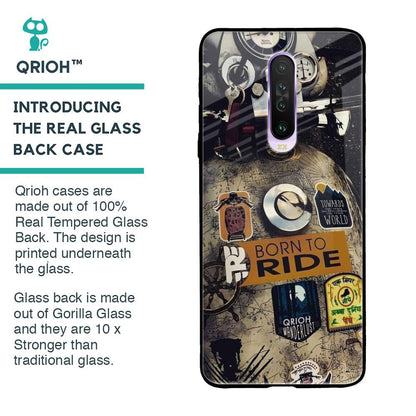 Ride Mode On Glass Case for Poco X2