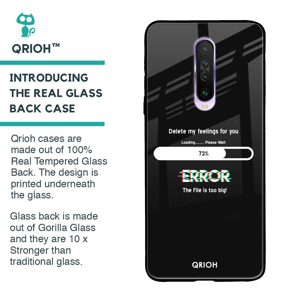 Error Glass Case for Poco X2