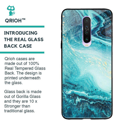 Sea Water Glass case for Poco X2