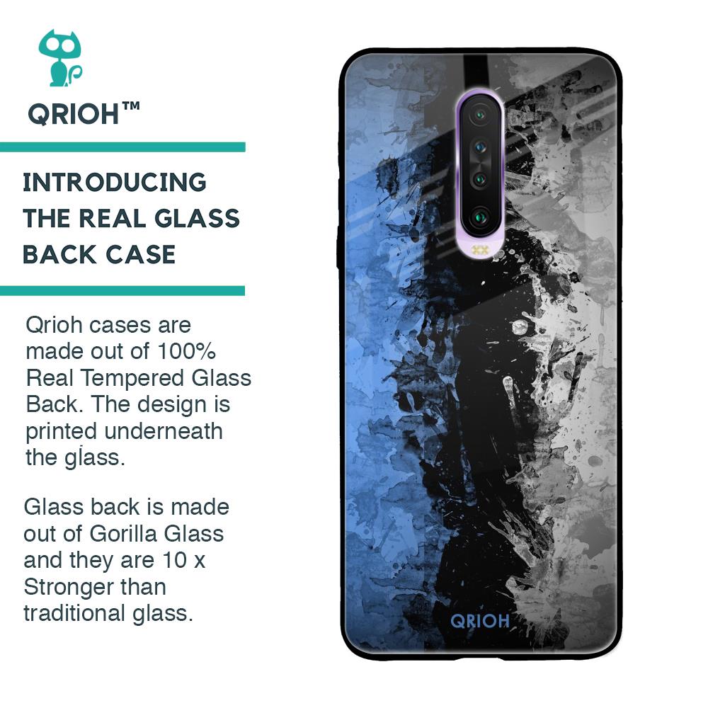 Dark Grunge Glass Case for Poco X2