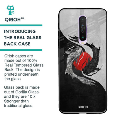Japanese Art Glass Case for Poco X2