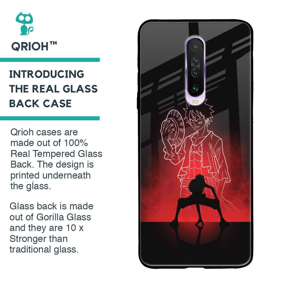 Soul Of Anime Glass Case for Poco X2
