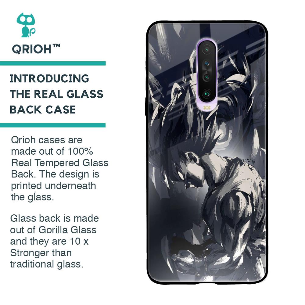 Sketch Art DB Glass Case for Poco X2