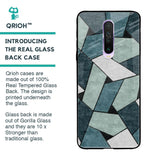 Abstact Tiles Glass Case for Poco X2