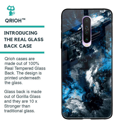 Cloudy Dust Glass Case for Poco X2