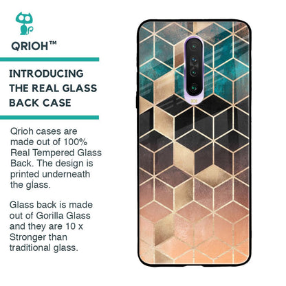 Bronze Texture Glass Case for Poco X2