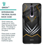 Black Warrior Glass Case for Poco X2