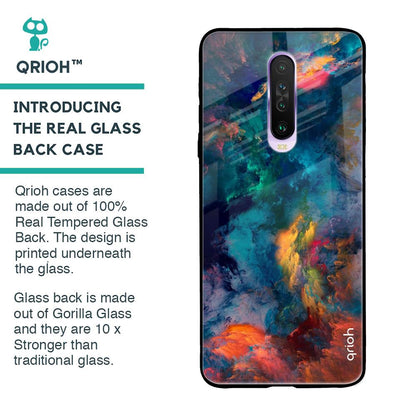 Cloudburst Glass Case for Poco X2