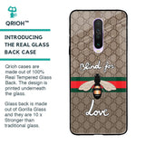 Blind For Love Glass case for Poco X2