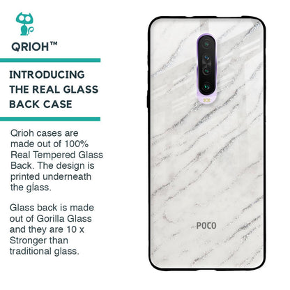 Polar Frost Glass Case for Poco X2