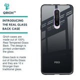 Stone Grey Glass Case For Poco X2