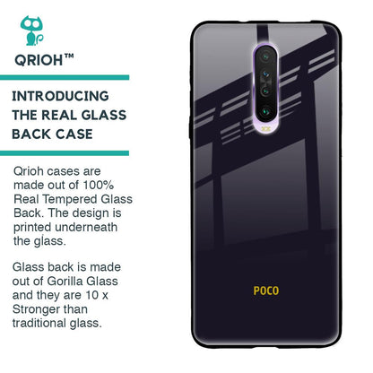Deadlock Black Glass Case For Poco X2