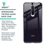 Deadlock Black Glass Case For Poco X2