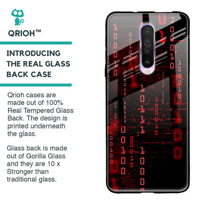 Let's Decode Glass Case For Poco X2