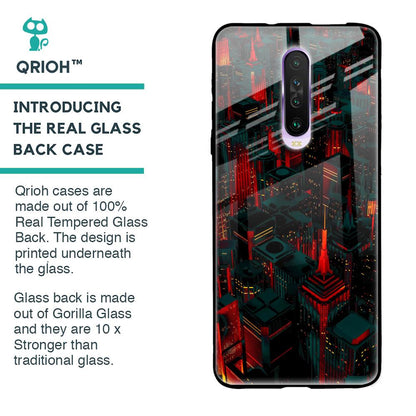 City Light Glass Case For Poco X2