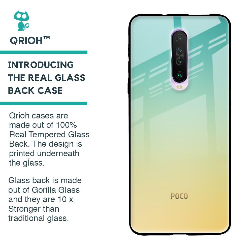 Cool Breeze Glass case for Poco X2