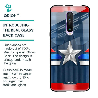 Brave Hero Glass Case for Poco X2