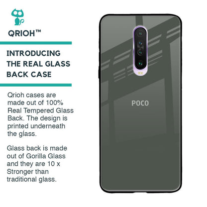 Charcoal Glass Case for Poco X2