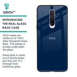 Royal Navy Glass Case for Poco X2