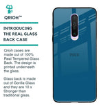 Cobalt Blue Glass Case for Poco X2
