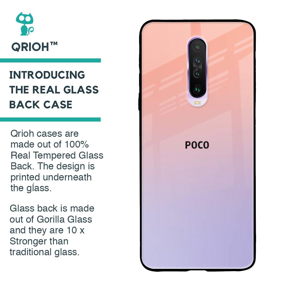 Dawn Gradient Glass Case for Poco X2