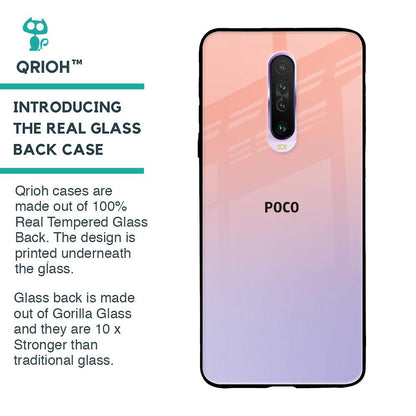 Dawn Gradient Glass Case for Poco X2