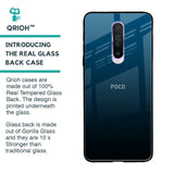 Sailor Blue Glass Case For Poco X2