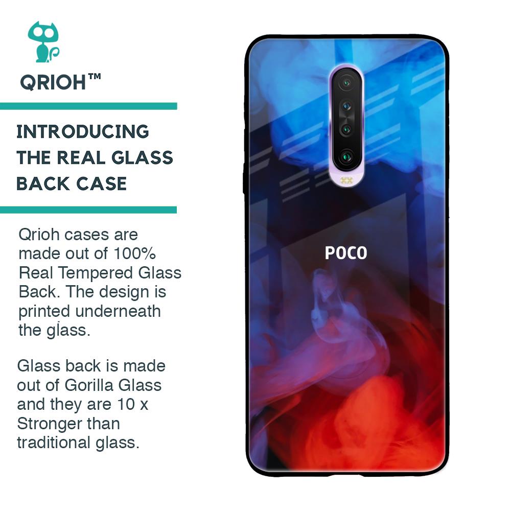 Dim Smoke Glass Case for Poco X2