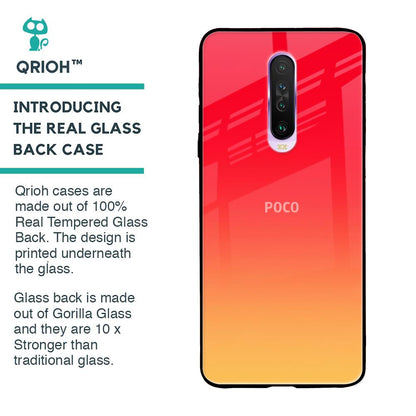 Sunbathed Glass case for Poco X2