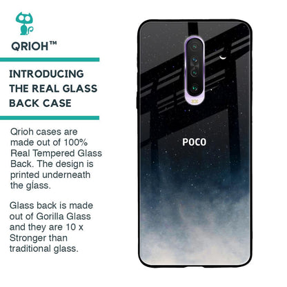 Aesthetic Sky Glass Case for Poco X2