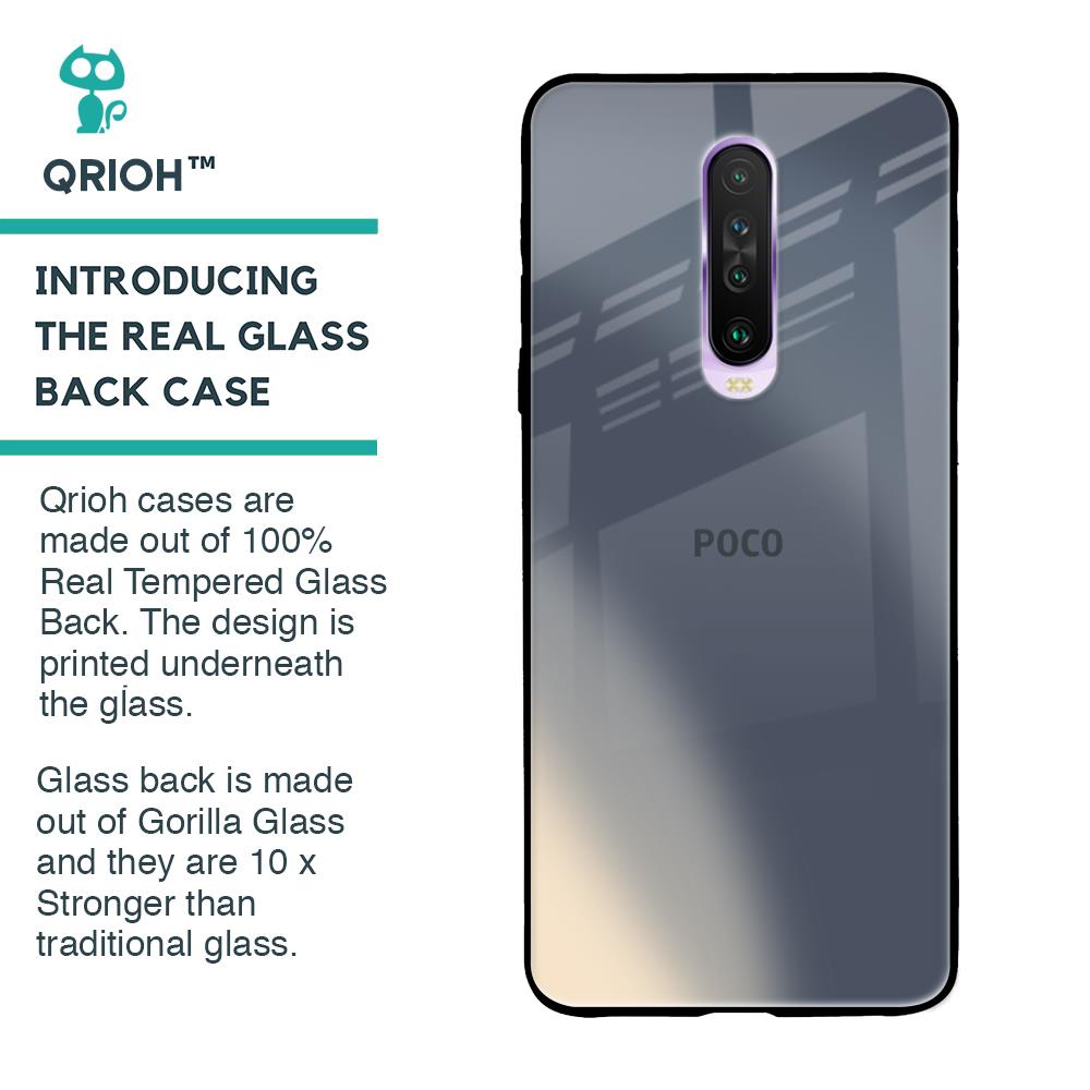 Metallic Gradient Glass Case for Poco X2