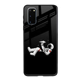 Space Traveller Samsung Galaxy S20 Glass Back Cover Online