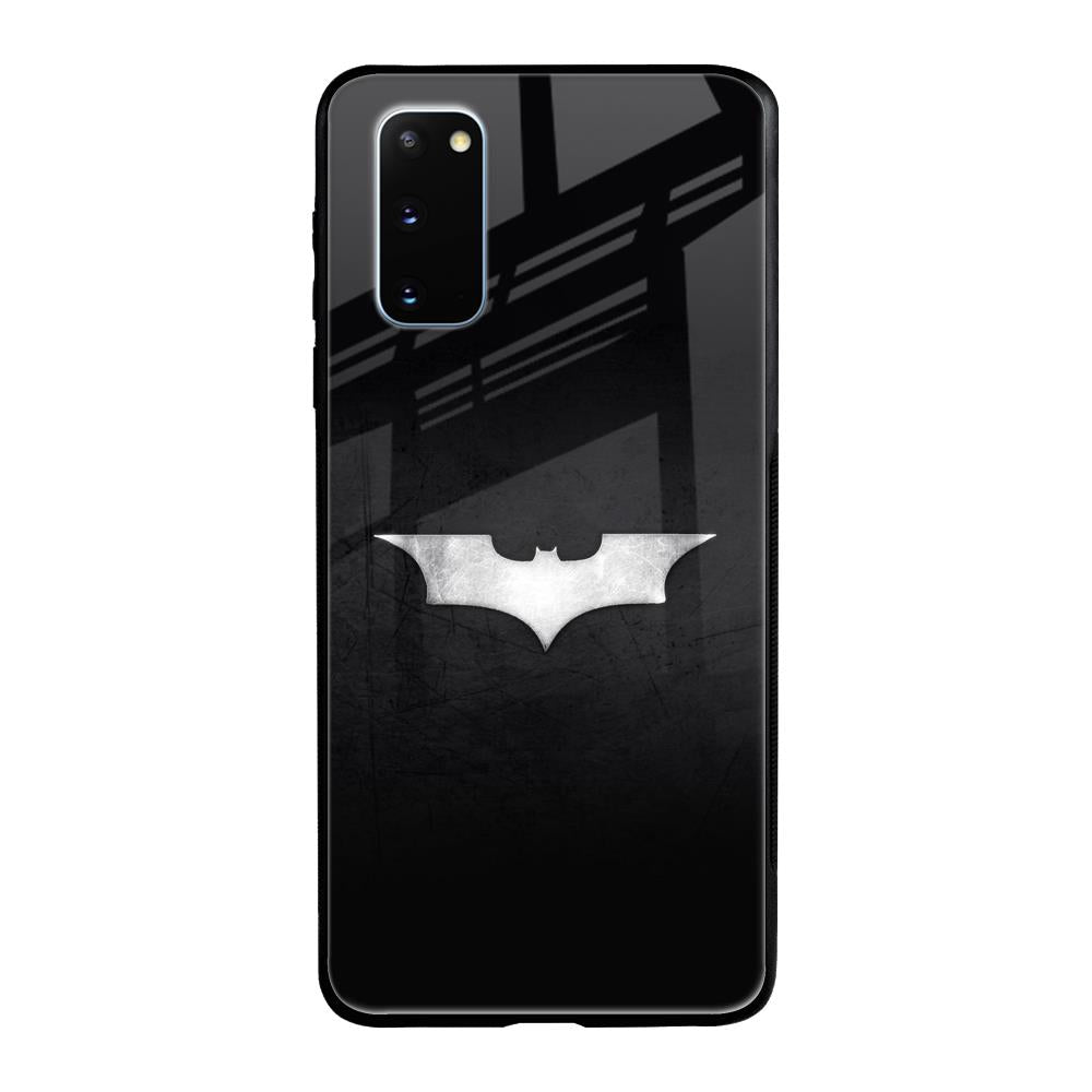 Super Hero Logo Samsung Galaxy S20 Glass Back Cover Online
