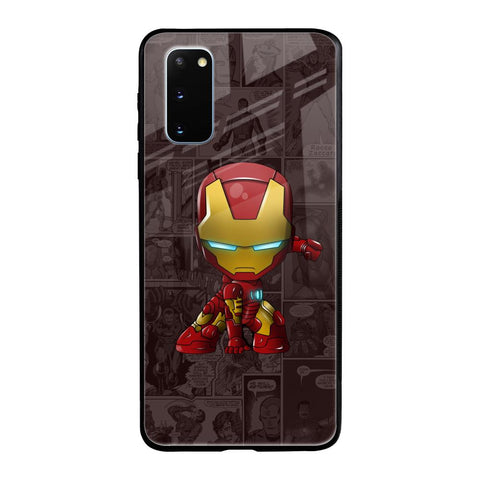 Angry Baby Super Hero Samsung Galaxy S20 Glass Back Cover Online