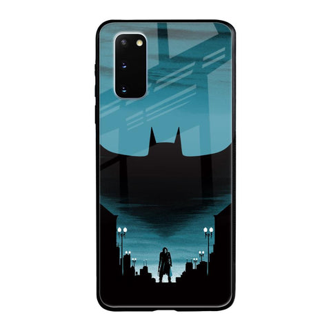Cyan Bat Samsung Galaxy S20 Glass Back Cover Online