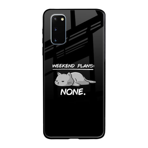 Weekend Plans Samsung Galaxy S20 Glass Back Cover Online