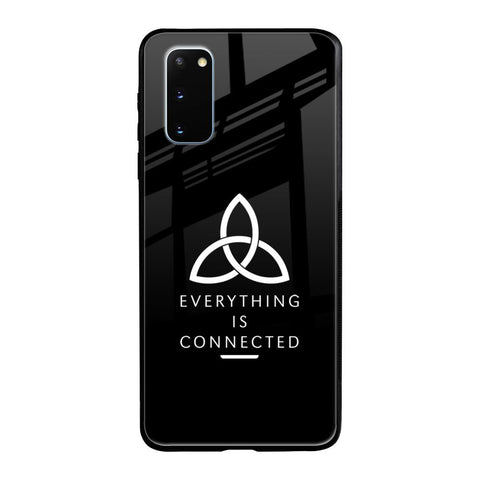 Everything Is Connected Samsung Galaxy S20 Glass Back Cover Online