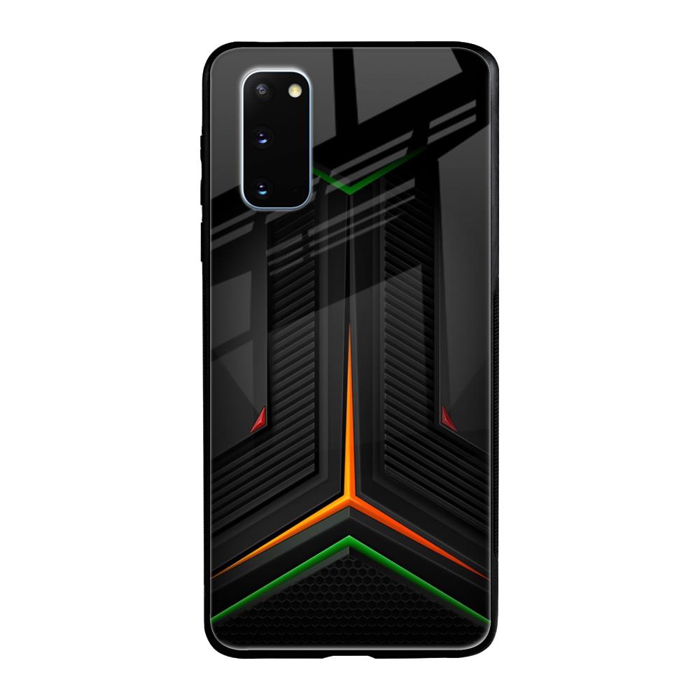 Modern Ultra Chevron Samsung Galaxy S20 Glass Back Cover Online