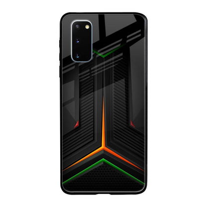 Modern Ultra Chevron Samsung Galaxy S20 Glass Back Cover Online
