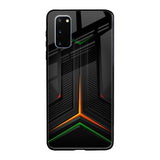 Modern Ultra Chevron Samsung Galaxy S20 Glass Back Cover Online