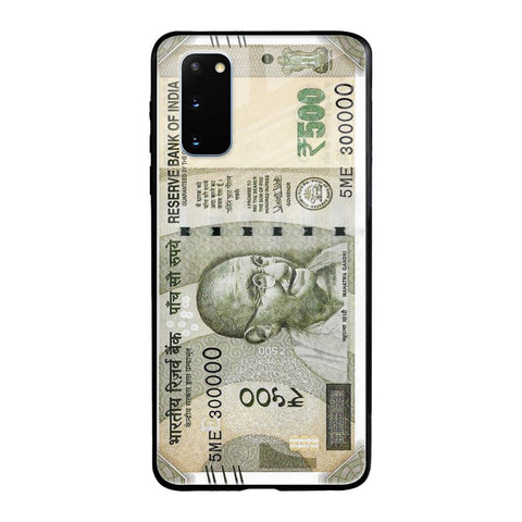 Cash Mantra Samsung Galaxy S20 Glass Back Cover Online