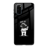 Peace Out Astro Samsung Galaxy S20 Glass Back Cover Online
